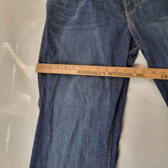 Levis Jeans Perfect Waist 525 Bootcut Womens Sz 22 M Flap Pockets Dark Wash New - Picture 6 of 16